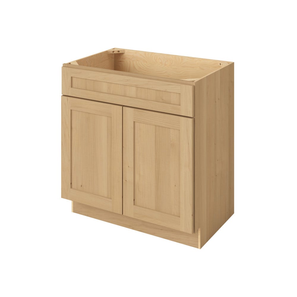 Catalina Sandstone 33" Vanity Sink Base 2 Doors-1 False Front