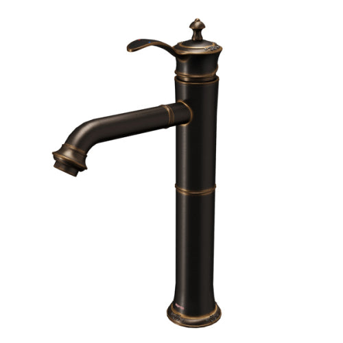 Karran Vineyard KBF472 Single-Handle Single Hole Vessel Bathroom Faucet with Matching Pop-up Drain