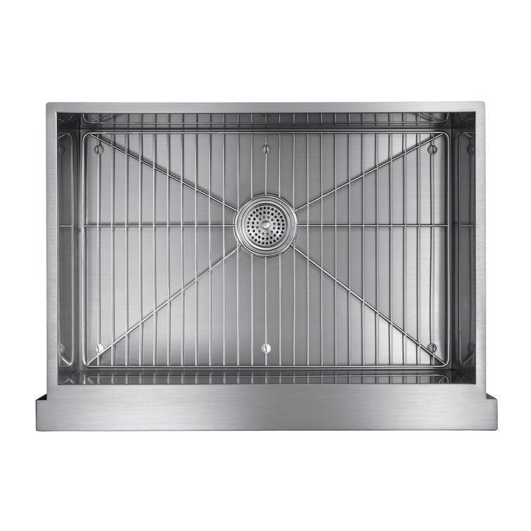 Vault Under-Mount Single-Bowl Kitchen Sink, Stainless Steel