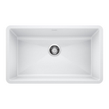 Precis™ 32 x 19 in. No Hole Granite Composite Single Bowl Undermount Kitchen Sink