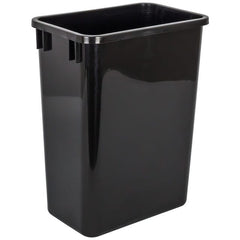 Single 35 Quart Wood Bottom-Mount Soft-close Trashcan Rollout