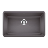 Precis™ 32 x 19 in. No Hole Granite Composite Single Bowl Undermount Kitchen Sink