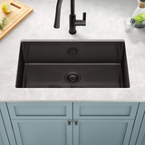 30'' L Undermount Single Bowl Stainless Steel Kitchen Sink