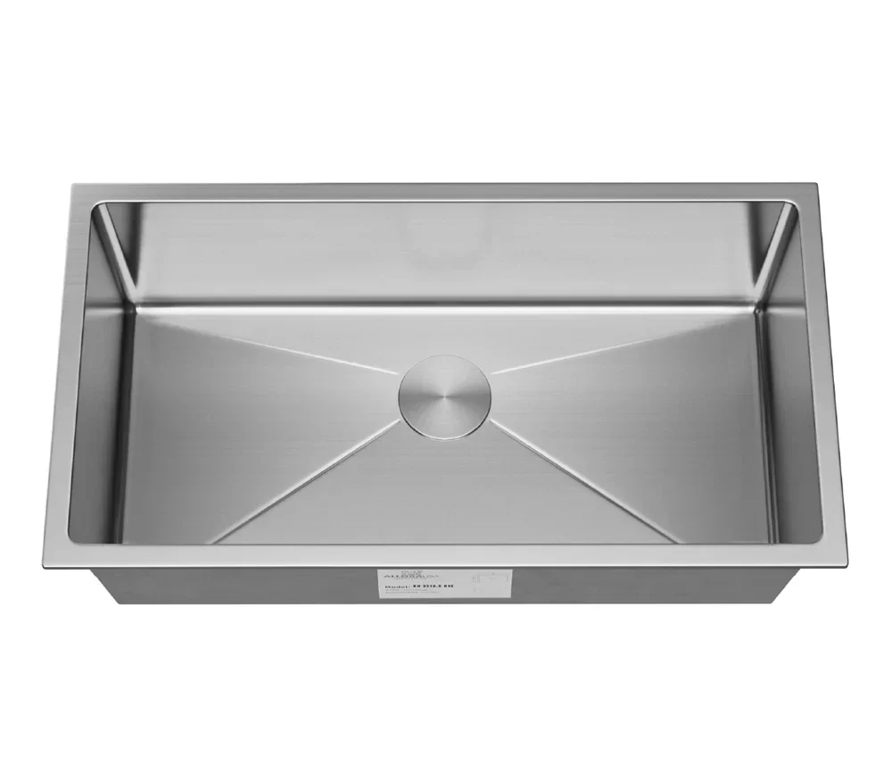 32'' L Undermount Single Bowl Stainless Steel Kitchen Sink