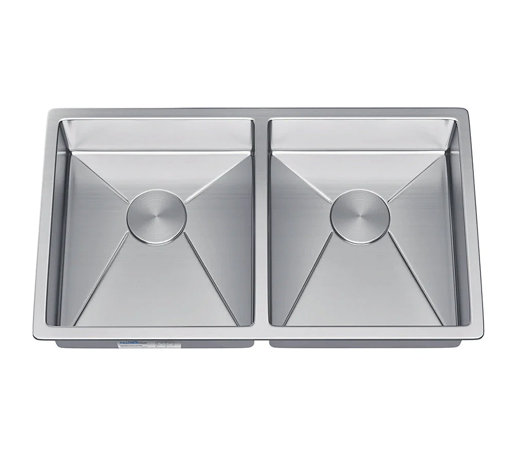 31'' L Undermount Double Bowl Stainless Steel Kitchen Sink