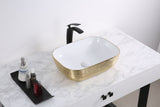 20 in. Above Vanity Counter Bathroom Ceramic Vessel Sink