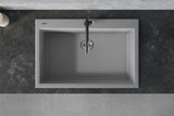 Ruvati 33 x 22 inch epiGranite Drop-in Topmount Granite Composite Single Bowl Kitchen Sink