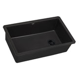 Ruvati 32 x 19 inch epiGranite Undermount Granite Composite Single Bowl Kitchen Sink