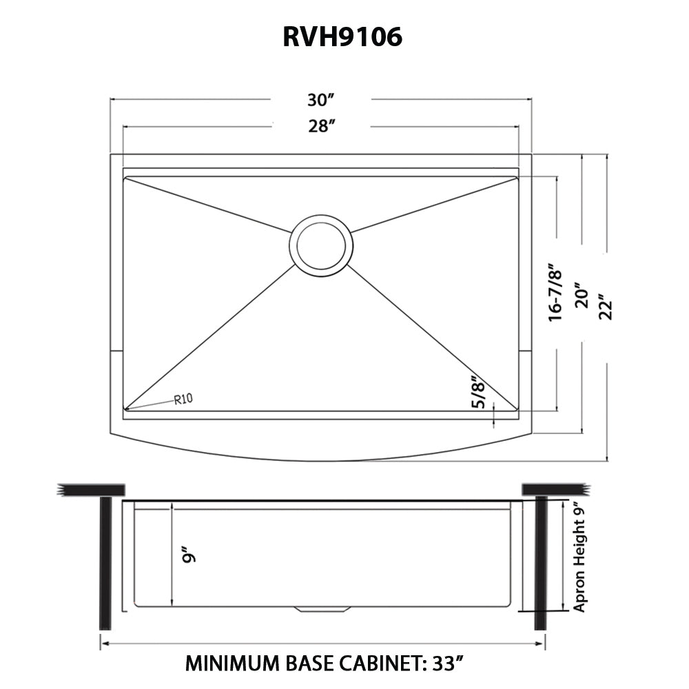 Ruvati 30-inch Matte Gold Workstation Apron-Front Brass Tone Stainless Steel Kitchen Sink