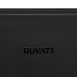 Ruvati 30-inch Matte Black and Brushed Gold Fireclay Modern Farmhouse Kitchen Sink Single Bowl