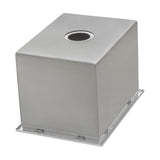 Ruvati Insulated Ice Chest Sink 21 x 20 inch Outdoor BBQ Marine Grade T-316 Topmount Stainless Steel