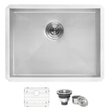 Ruvati 21″ x 18″ x 12″ Deep Laundry Utility Sink Undermount 16 Gauge Stainless Steel