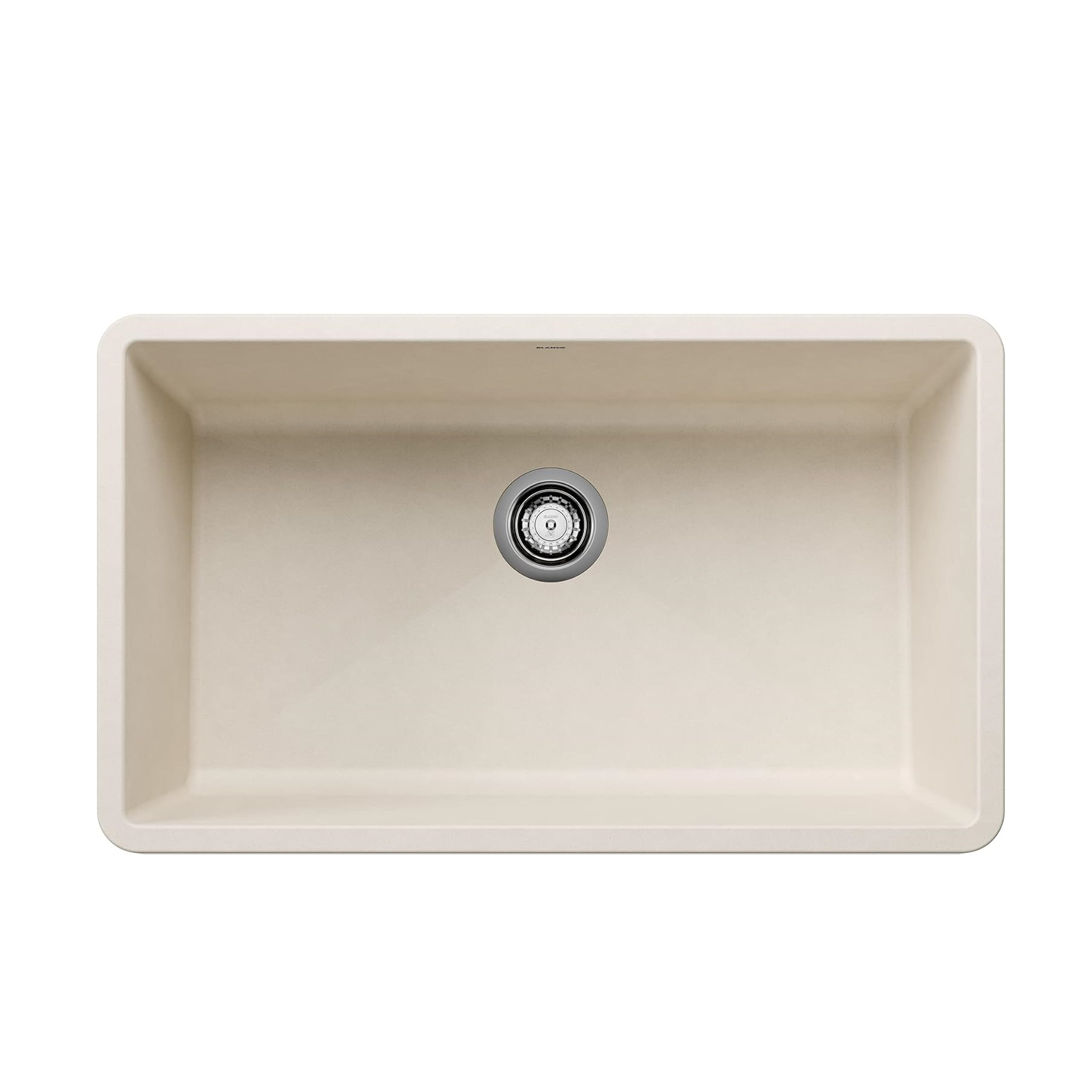 Precis™ 32 x 19 in. No Hole Granite Composite Single Bowl Undermount Kitchen Sink