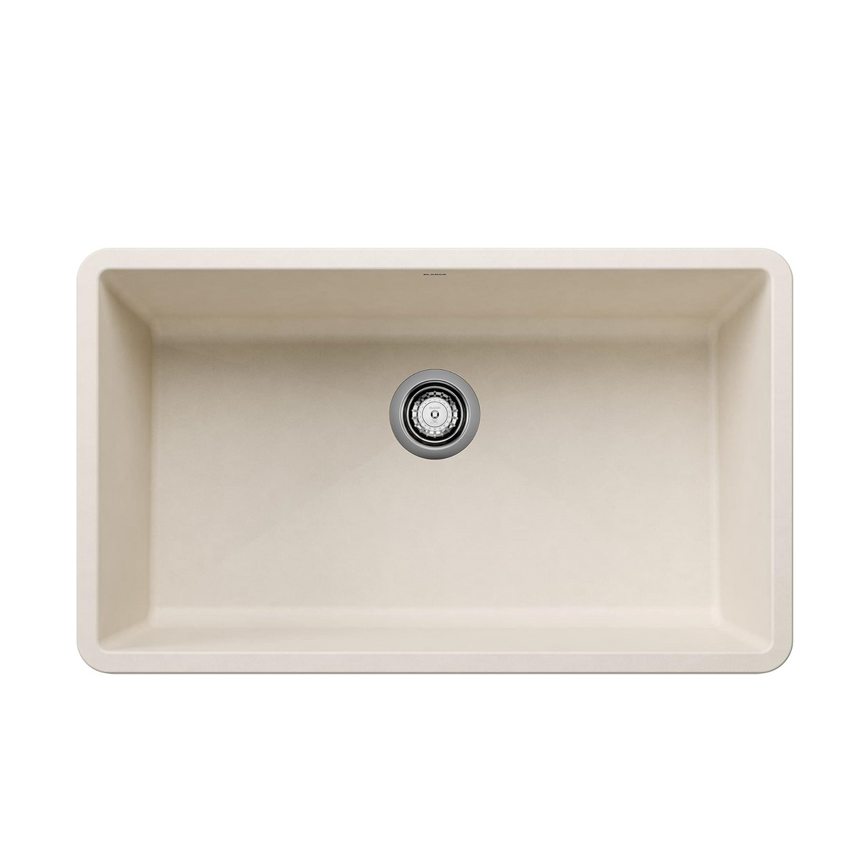 Precis™ 32 x 19 in. No Hole Granite Composite Single Bowl Undermount Kitchen Sink