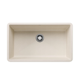 Precis™ 32 x 19 in. No Hole Granite Composite Single Bowl Undermount Kitchen Sink