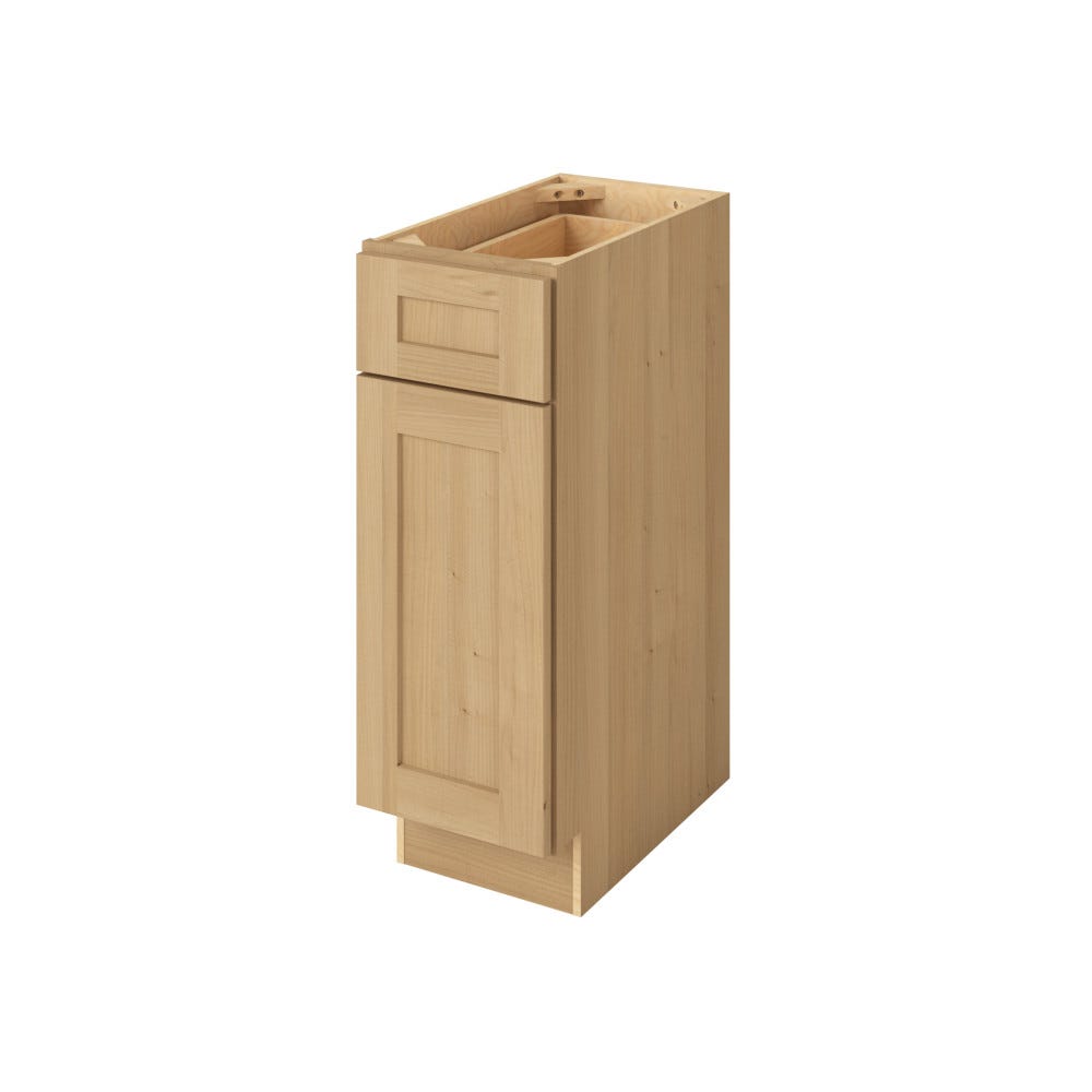 Catalina Sandstone 12" Vanity Base 1 Door-1 Drawer 1 Shelf