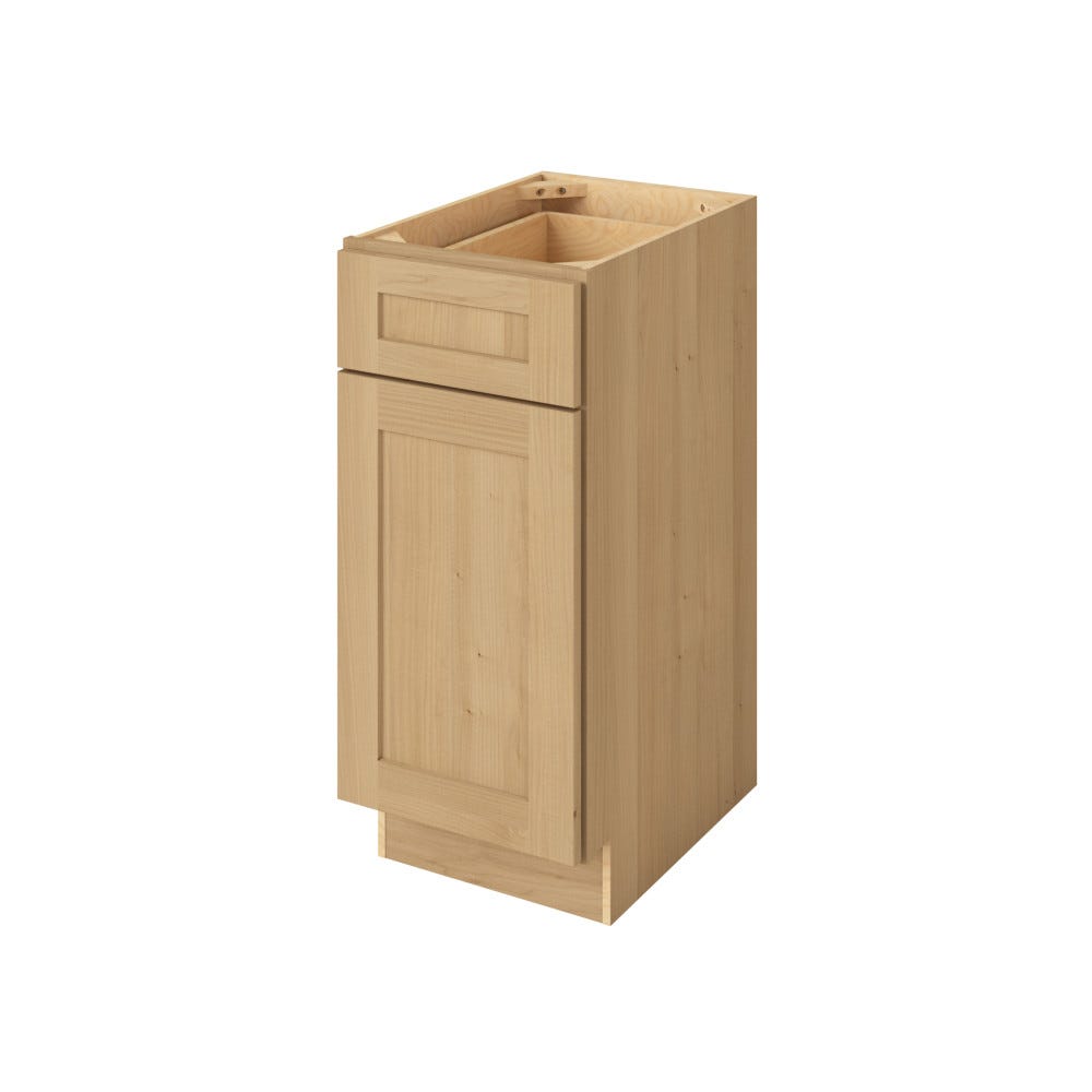 Catalina Sandstone 15" Vanity Base 1 Door-1 Drawer 1 Shelf