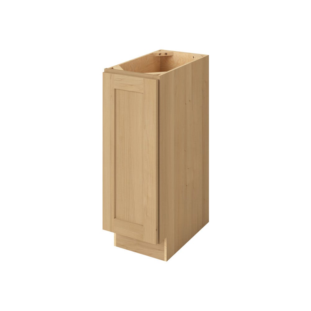 Catalina Sandstone 12" Vanity Full Height, 1 Door, 2 Shelves