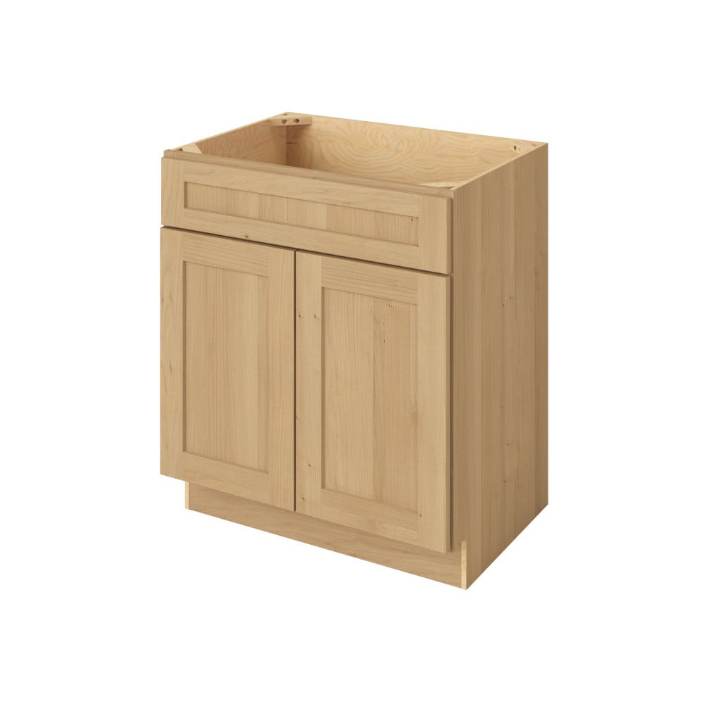 Catalina Sandstone 30" Vanity Sink Base 2 Doors-1 False Front