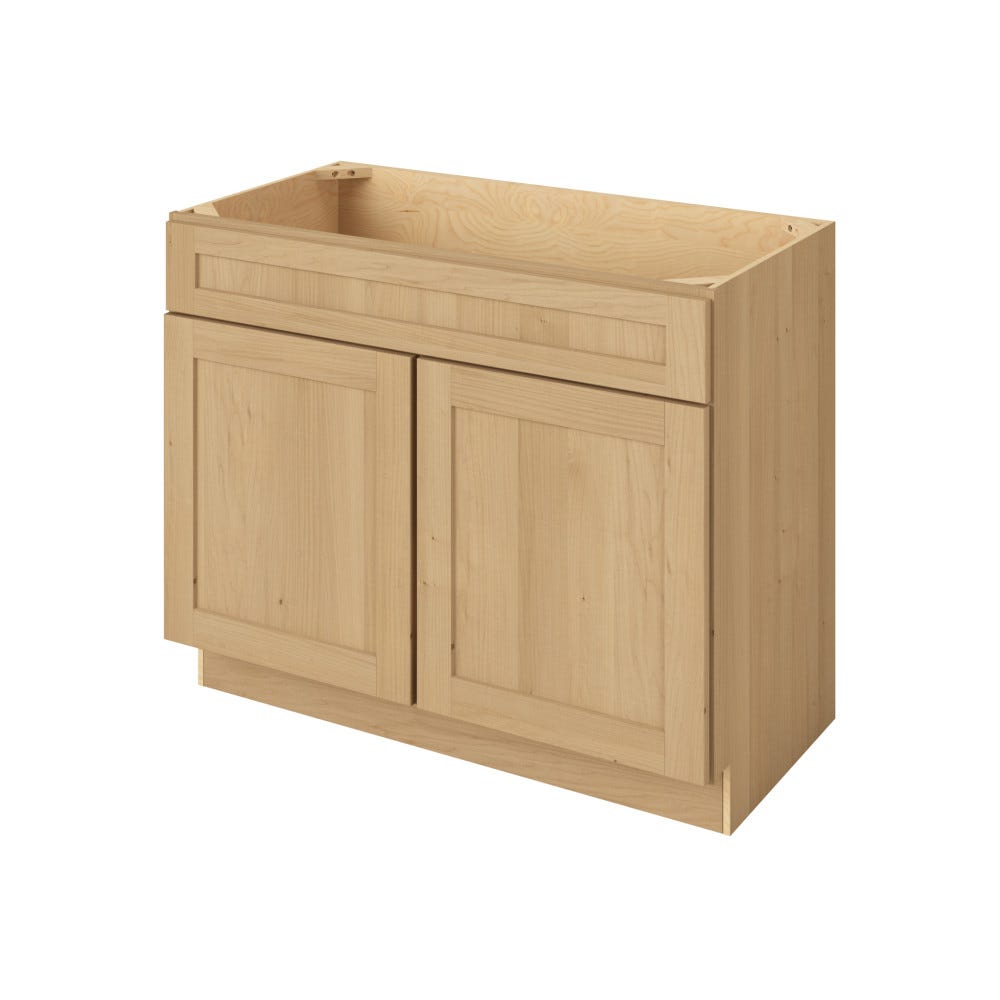 Catalina Sandstone 42" Vanity Sink Base 2 Doors-1 False Front