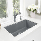 Precis 32" Undermount Single Basin SILGRANIT Kitchen Sink