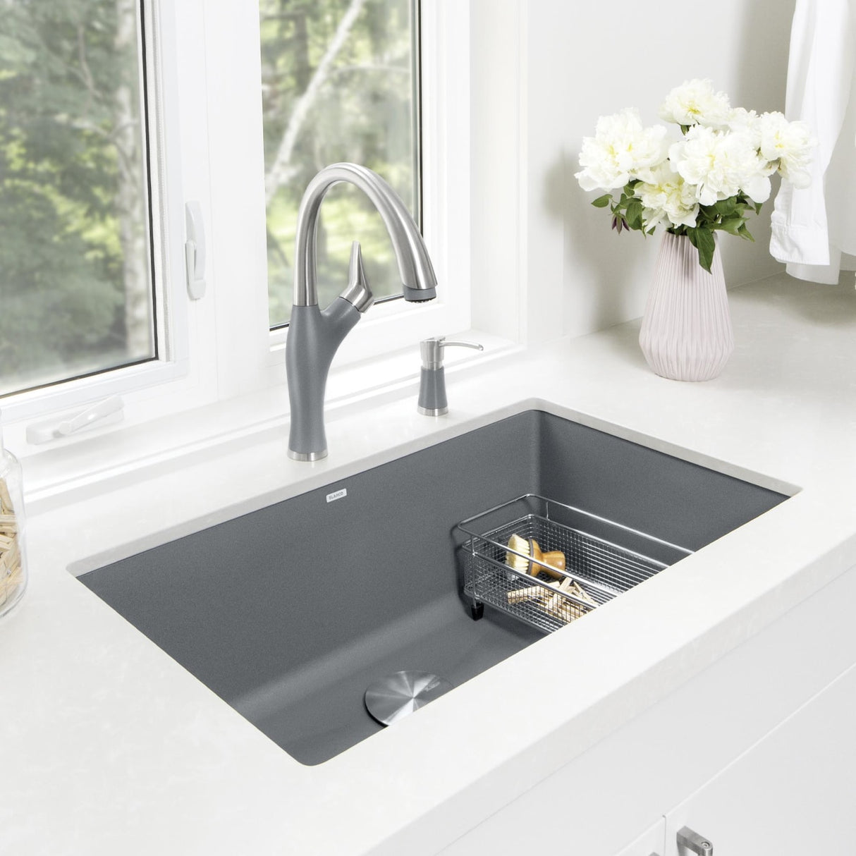 Precis 32" Undermount Single Basin SILGRANIT Kitchen Sink