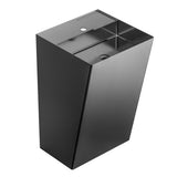 Karran Cinox Stainless Steel Rectangular Pedestal Sink