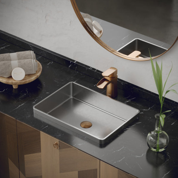 Cinox Stainless Steel Rectangular Drop In Sink