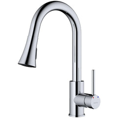 Karran Weybridge Single-Handle Pull-Down Sprayer Kitchen Faucet