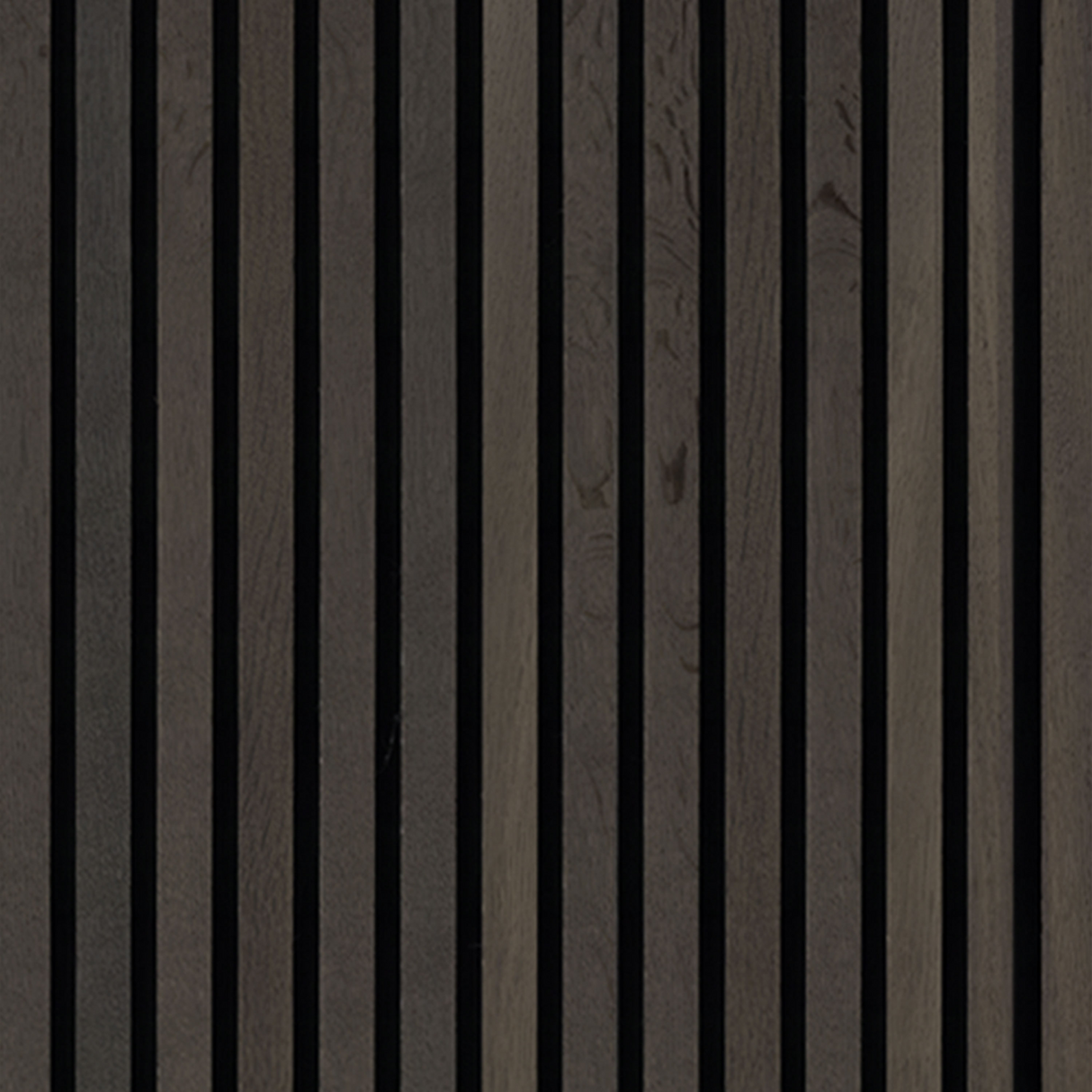 Umber Acoustic 9.5 in. x 94.5 in. Mixed Wood Slat Flat Wall Panel (4 Panels/24.92 sq. ft./Case)