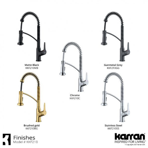 Scottsdale Single-Handle Pull-Down Sprayer Kitchen Faucet