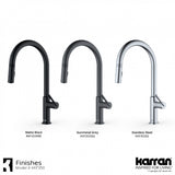 Karran Lagrange One-Handle Pull Down Dual Function Sprayer Kitchen Faucet