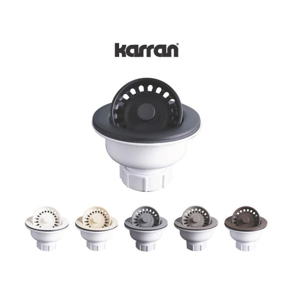 Karran 3-1/2" Kitchen Sink Basket Strainer