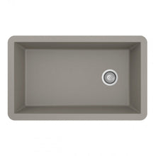 QU-670 Quartz/Granite 32 in. Single Bowl Undermount Kitchen Sink