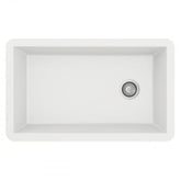 QU-670 Quartz/Granite 32 in. Single Bowl Undermount Kitchen Sink