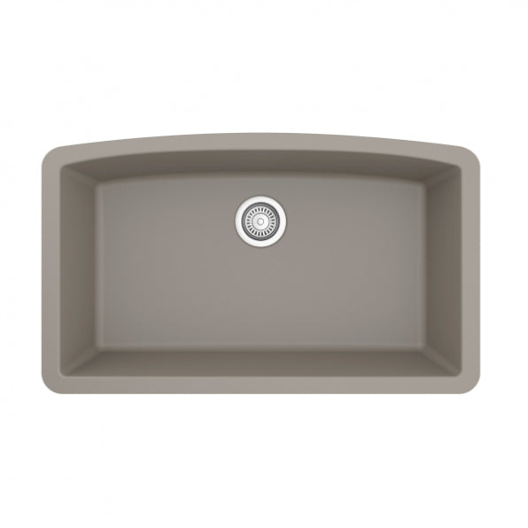 Undermount Quartz Composite 32" Single Bowl Kitchen Sink