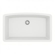 Undermount Quartz Composite 32" Single Bowl Kitchen Sink Kit