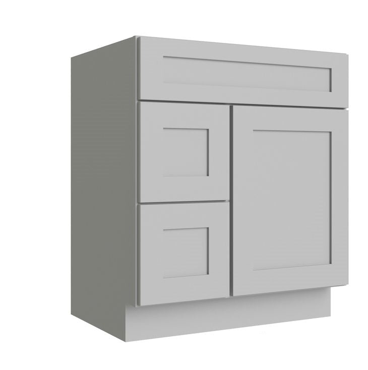 Windsor Designer White with 5-Piece Vanity 30" Grey