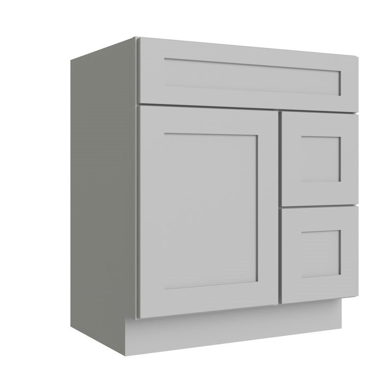 Windsor Designer White with 5-Piece Vanity 30" Grey