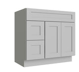 Windsor Designer White with 5-Piece Vanity 36" Grey