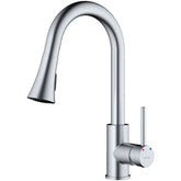 Karran Weybridge Single-Handle Pull-Down Sprayer Kitchen Faucet