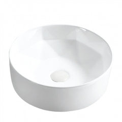 Karran VC-421-WH Valera 16" Vitreous Bathroom Vessel Sink in White