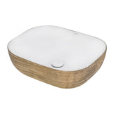 20 in. Above Vanity Counter Bathroom Ceramic Vessel Sink