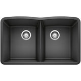 Diamond 32" Undermount Double Basin SILGRANIT Kitchen Sink