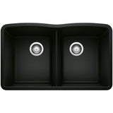 Diamond 32" Undermount Double Basin SILGRANIT Kitchen Sink