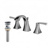 Karran Randburg KBF524 2-Handle Three Hole Widespread Bathroom Faucet with Matching Pop-up Drain