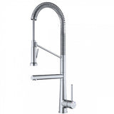 Karran Tumba Single-Handle Pull-Down Sprayer Kitchen Faucet