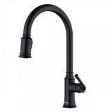 Karran Auburn One-Handle Pull Down Dual Function Sprayer Kitchen Faucet