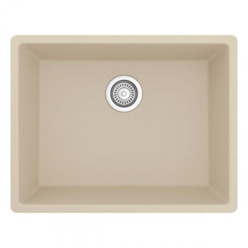 Karran QU-820 Undermount 24-3/8" Single Bowl Quartz Kitchen Sink