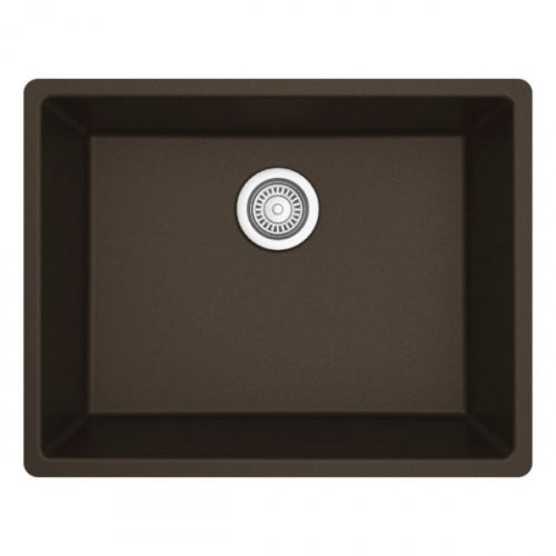 Karran QU-820 Undermount 24-3/8" Single Bowl Quartz Kitchen Sink